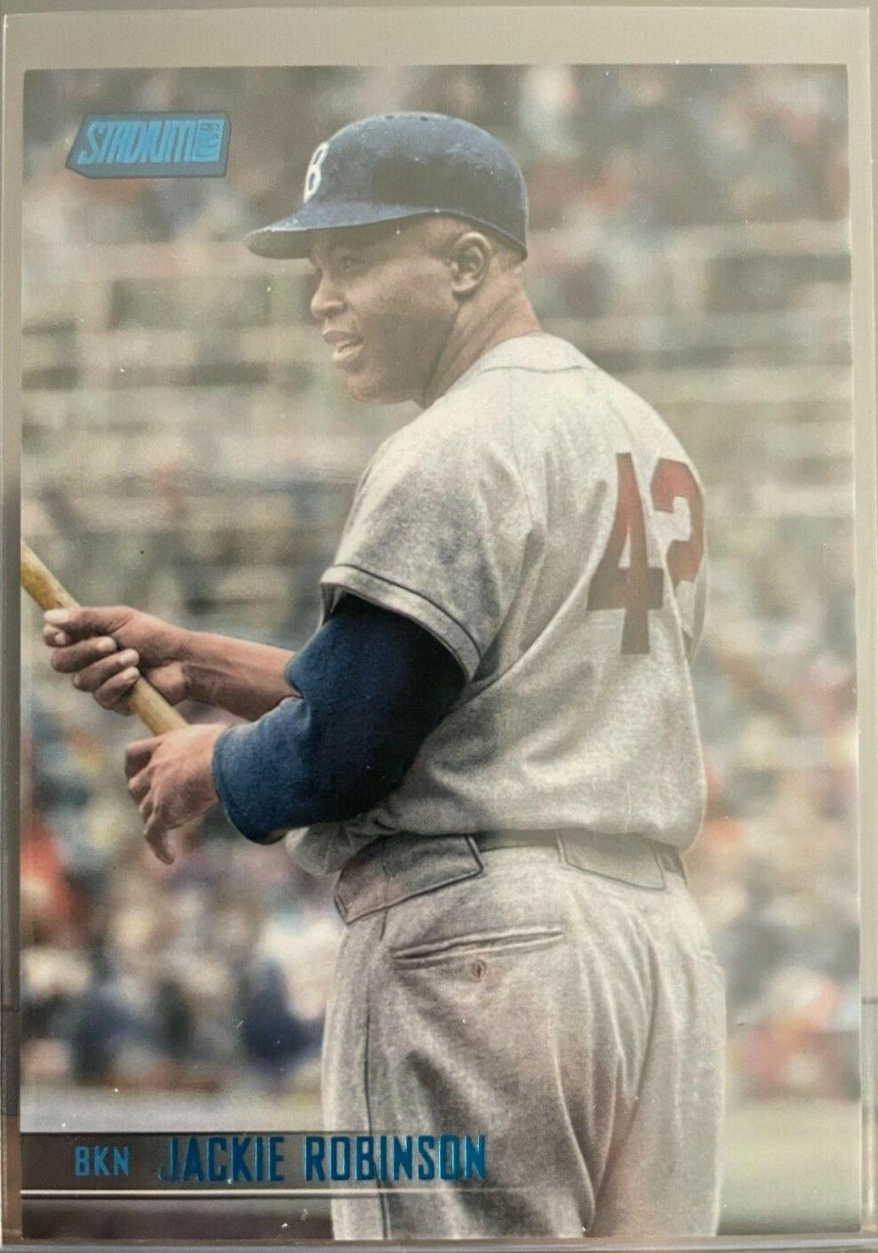 Jackie Robinson [Blue Foil] #184