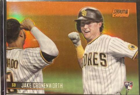 Jake Cronenworth [Chrome Orange Refractor] #181
