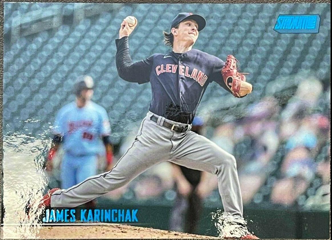 James Karinchak [Blue Foil] #28