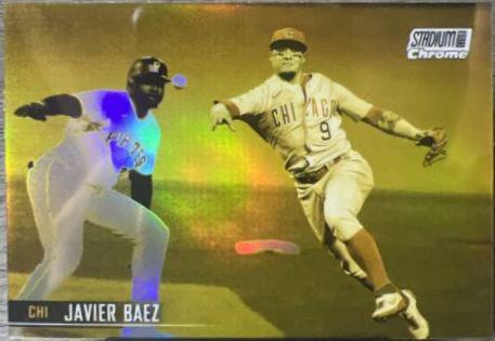 Javier Baez [Chrome Gold Minted Refractor] #74
