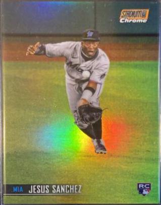 Jesus Sanchez [Chrome Orange Refractor] #77