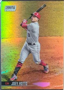 Joey Votto [Chrome Gold Minted Refractor] #31