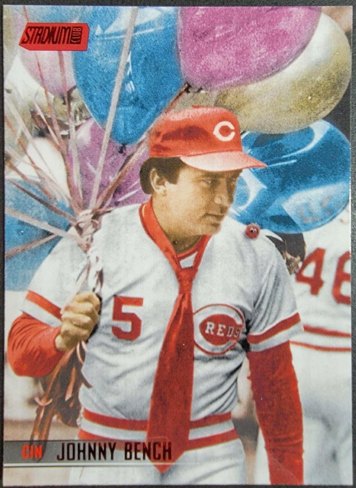 Johnny Bench [Red Foil] #197