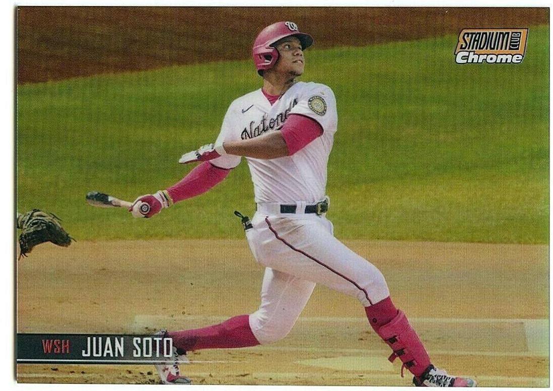 Juan Soto [Chrome Orange Refractor] #220