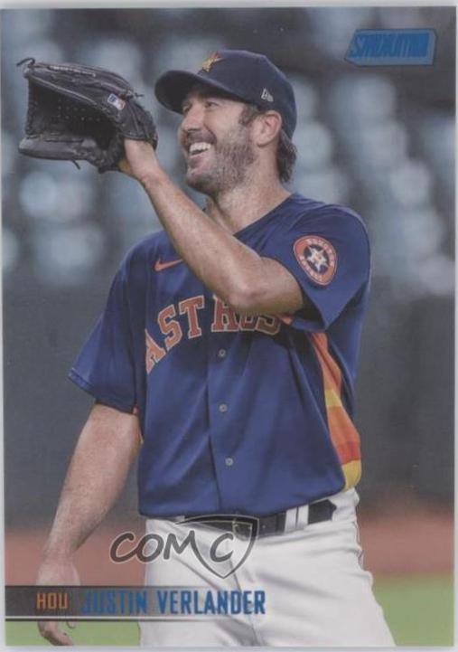 Justin Verlander [Blue Foil] #85