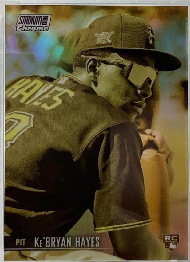 Ke'Bryan Hayes [Chrome Gold Minted Refractor] #212