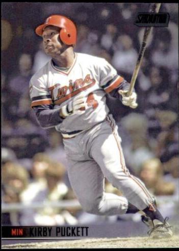 Kirby Puckett [Black Foil] #185
