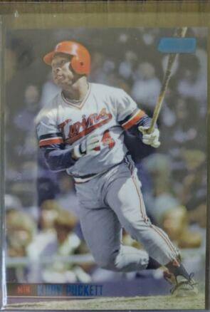 Kirby Puckett [Blue Foil] #185