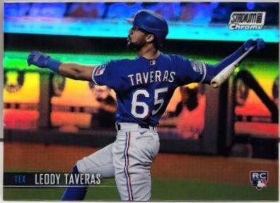 Leody Taveras [Chrome Pearl White Refractor] #290