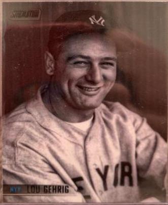 Lou Gehrig [Black Foil] #21