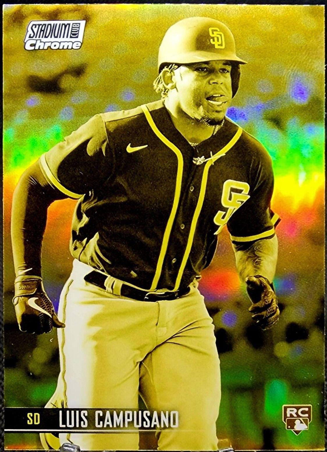 Luis Campusano [Chrome Gold Minted Refractor] #225