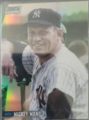 Mickey Mantle [Chrome Refractor] #52