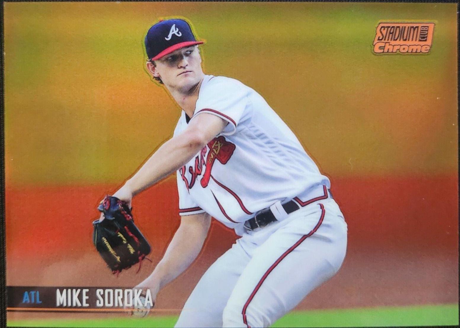 Mike Soroka [Rainbow Foilboard] #73