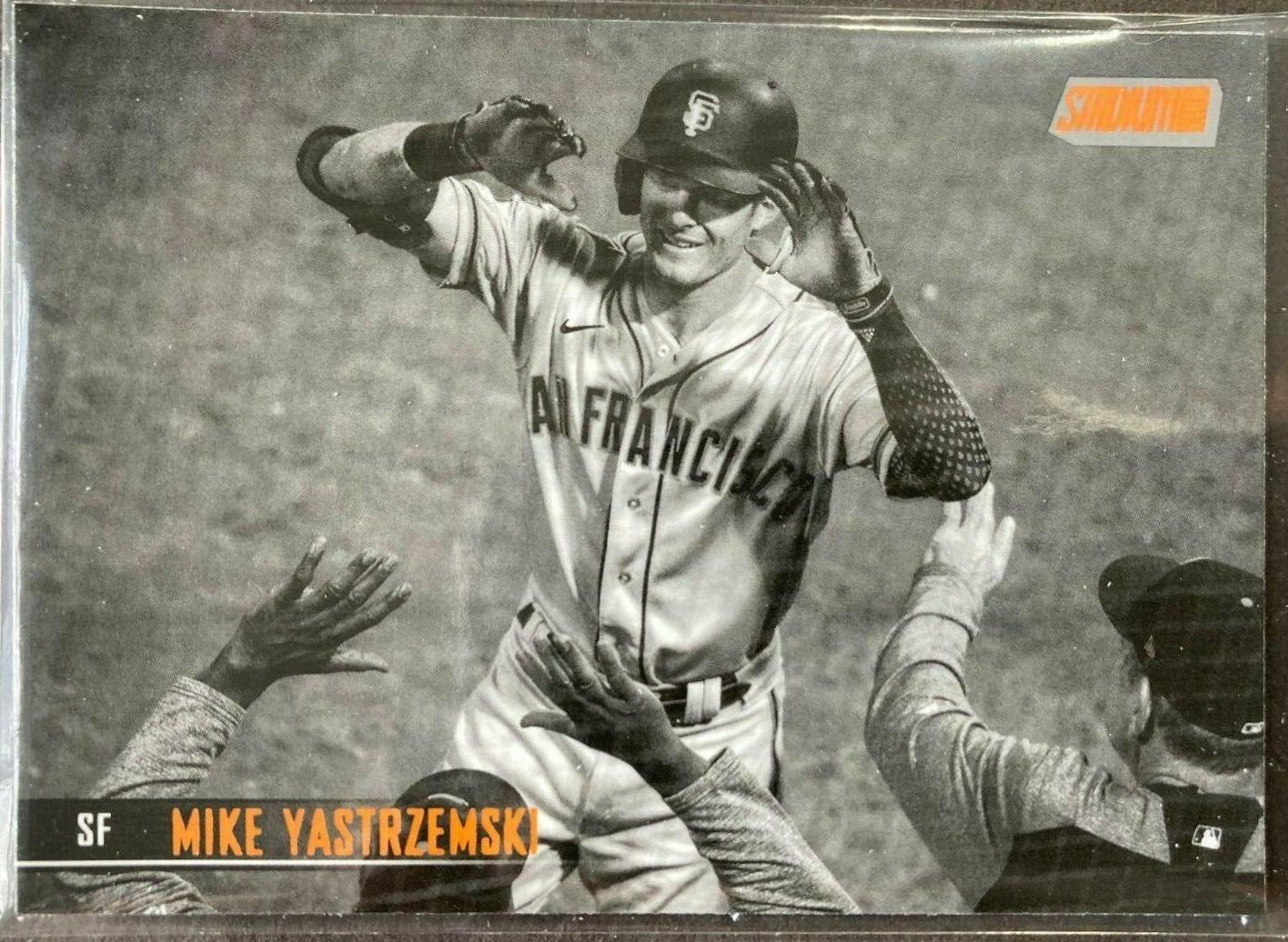 Mike Yastrzemski [Black & White] #34