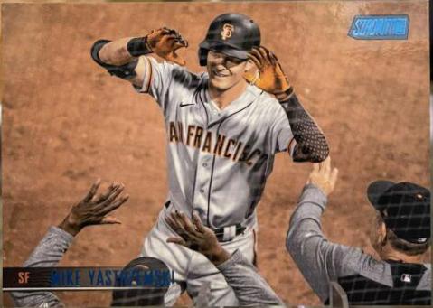 Mike Yastrzemski [Blue Foil] #34