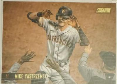 Mike Yastrzemski [Rainbow Foilboard] #34