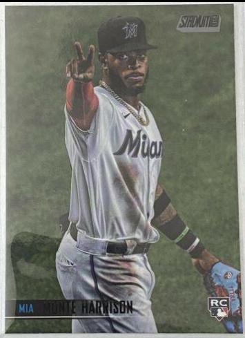 Monte Harrison [Black Foil] #156