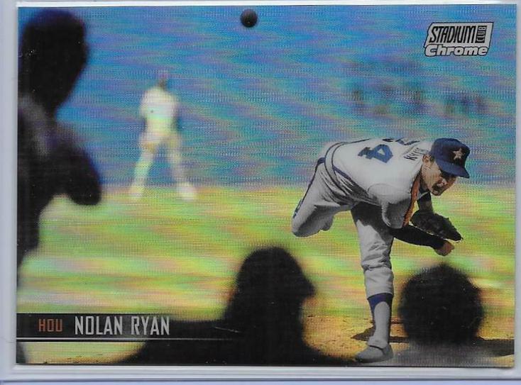 Nolan Ryan [Chrome Refractor] #17