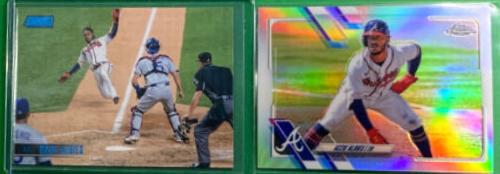 Ozzie Albies [Blue Foil] #121