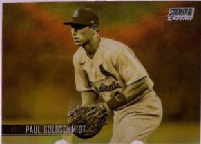 Paul Goldschmidt [Chrome Gold Minted Refractor] #33