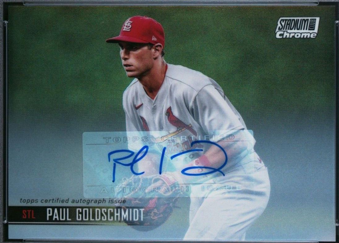 Paul Goldschmidt [Chrome Orange Refractor] #33