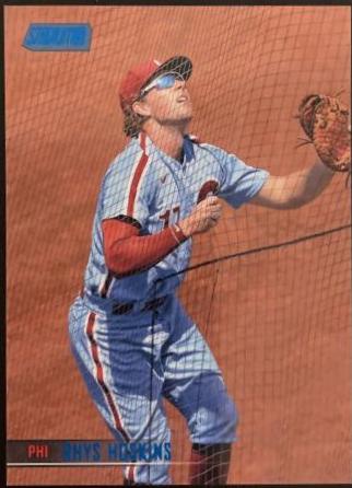 Rhys Hoskins [Blue Foil] #124