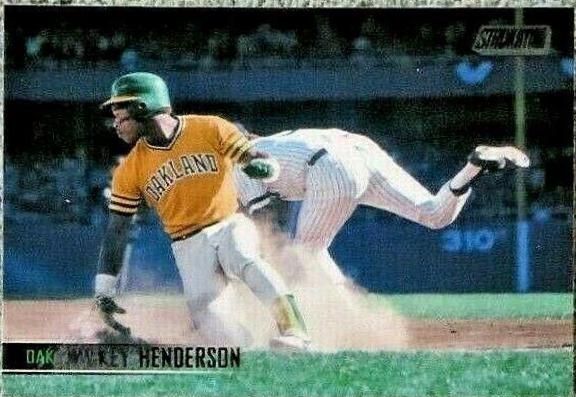 Rickey Henderson [Black Foil] #235
