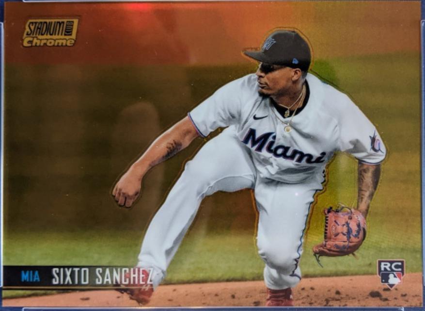 Sixto Sanchez [Chrome Gold Minted Refractor] #110