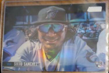 Sixto Sanchez [Rainbow Foilboard] #110