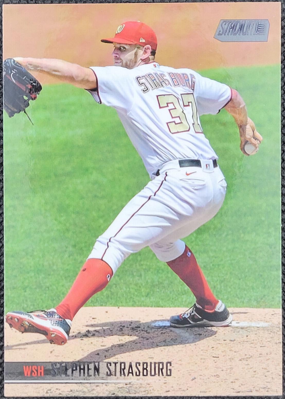 Stephen Strasburg [Black Foil] #58