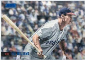 Ted Williams [Blue Foil] #195