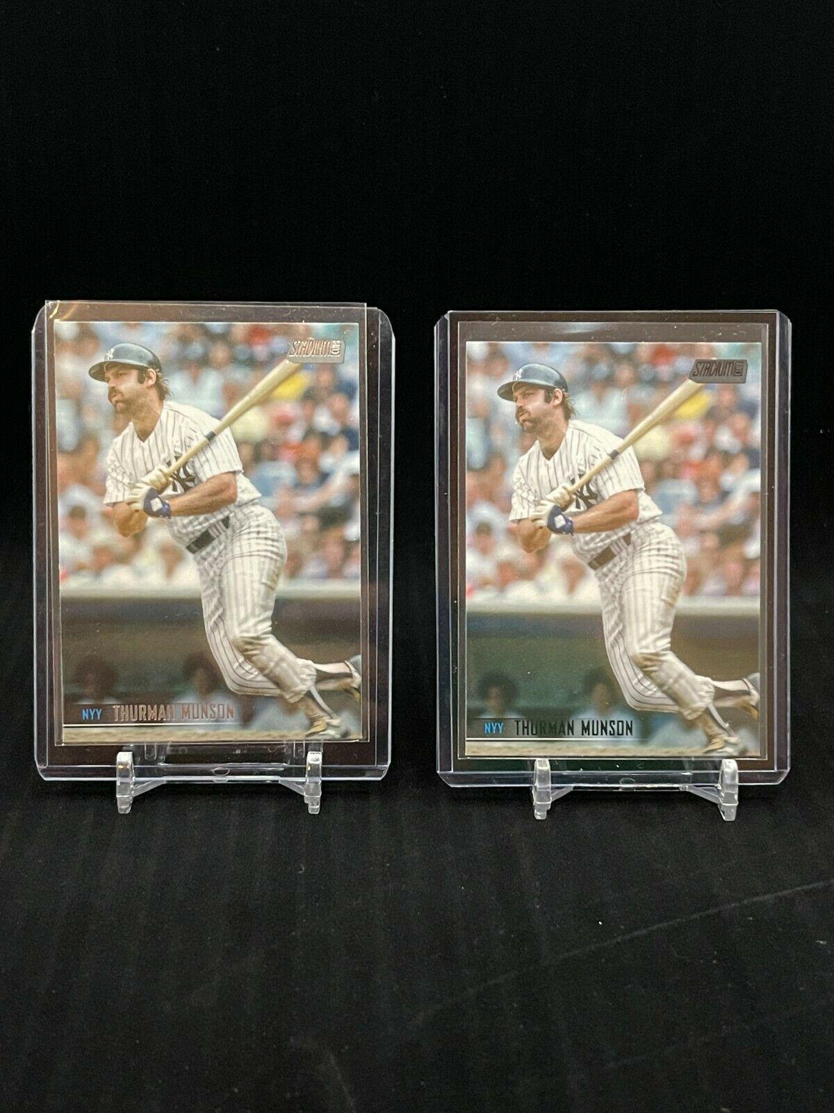 Thurman Munson [Black Foil] #165