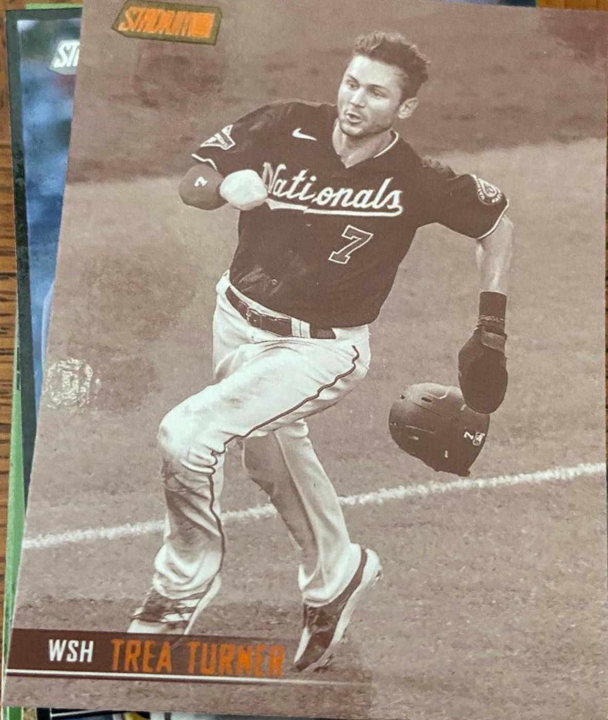 Trea Turner [Sepia] #130