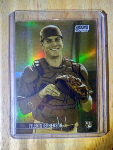 Tyler Stephenson [Chrome Gold Minted Refractor] #221