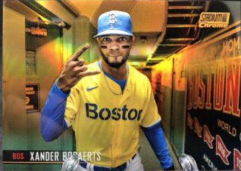 Xander Bogaerts [Chrome Orange Refractor] #67