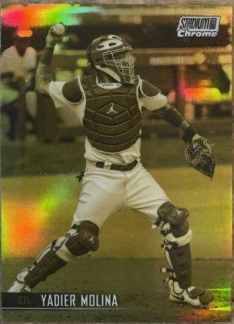 Yadier Molina [Chrome Gold Minted Refractor] #86