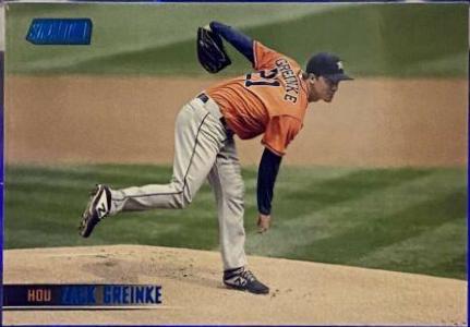 Zack Greinke [Blue Foil] #198