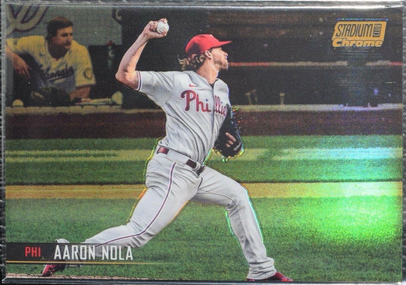 Aaron Nola [Gold Refractor] #108