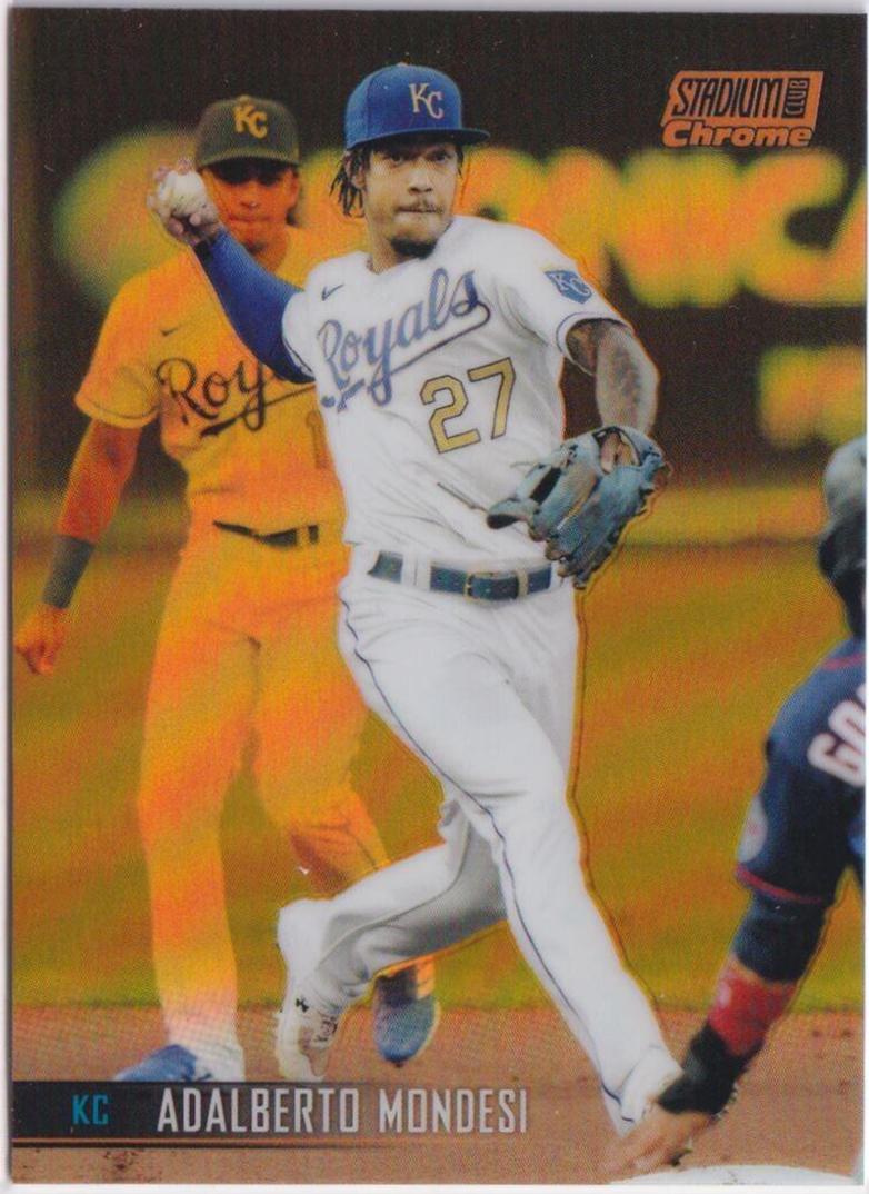 Adalberto Mondesi [Orange Refractor] #101