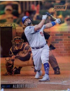 Albert Pujols [Orange Refractor] #300