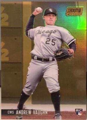 Andrew Vaughn [Gold Refractor] #323