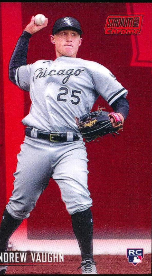 Andrew Vaughn [Red Refractor] #323