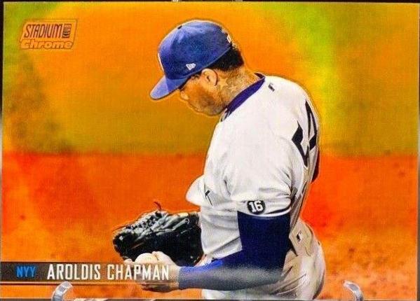 Aroldis Chapman [Orange Refractor] #381