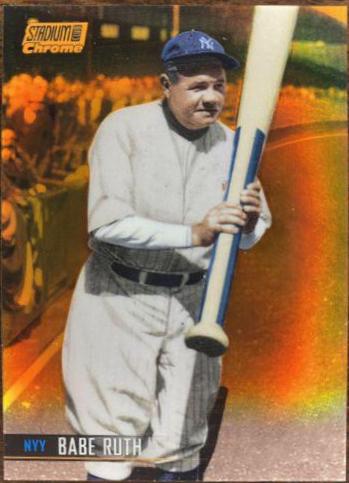 Babe Ruth [Orange Refractor] #32