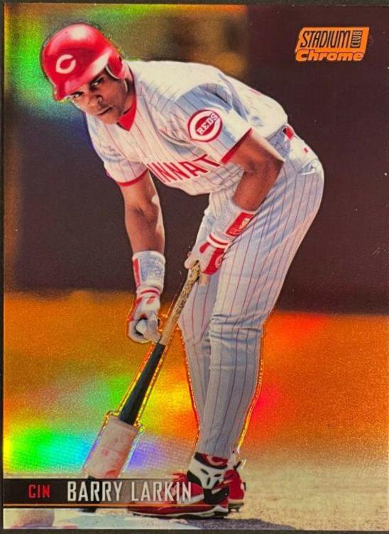 Barry Larkin [Orange Refractor] #72