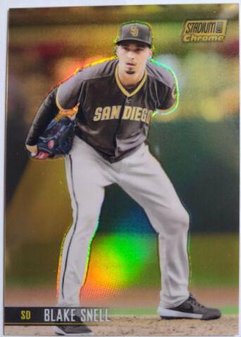 Blake Snell [Gold Refractor] #127