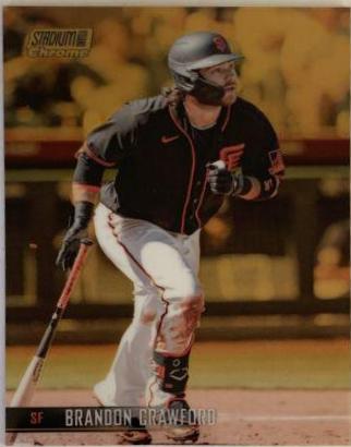 Brandon Crawford [Gold Refractor] #91