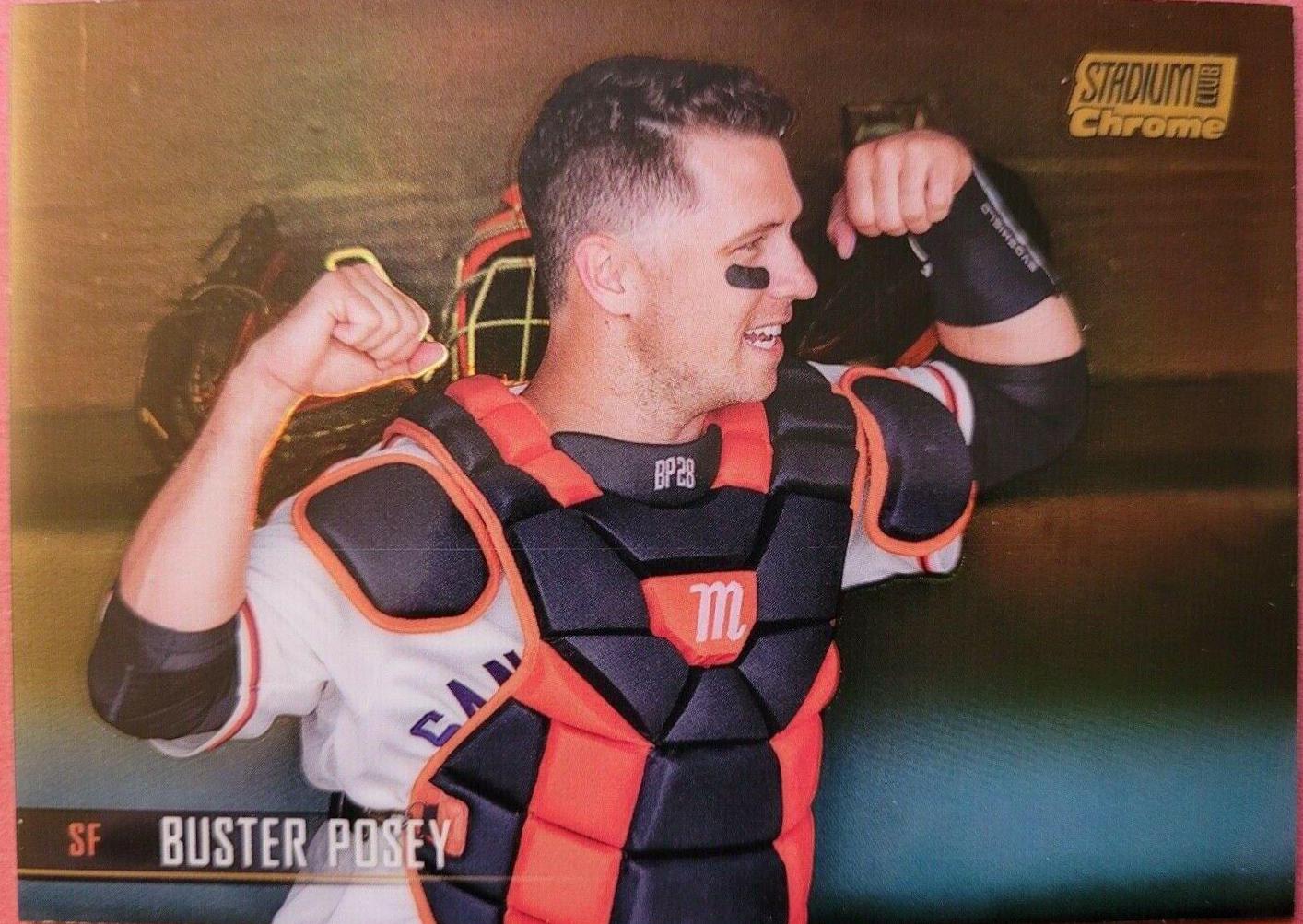 Buster Posey [Gold Refractor] #66