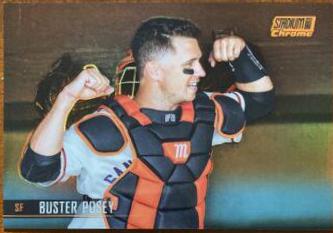 Buster Posey [Orange Refractor] #66