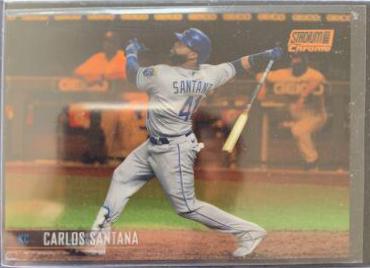 Carlos Santana [Orange Refractor] #190